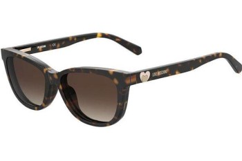 Očala Love Moschino MOL052/CS 086/HA Cat Eye Havana