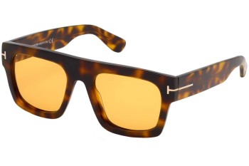 Sončna očala Tom Ford Fausto FT0711 56E Flat Top Havana