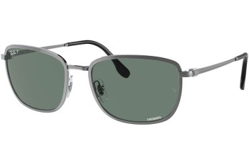 Sončna očala Ray-Ban RB3705 004/O9 Pravokotna Srebrna