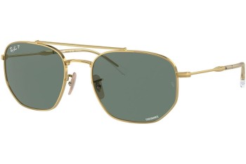 Sončna očala Ray-Ban RB3707 001/O9 Polarized Pilotska Zlata