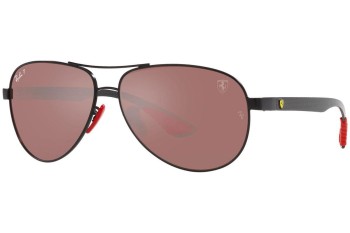 Sončna očala Ray-Ban RB8331M F002H2 Polarized Pilotska Črna