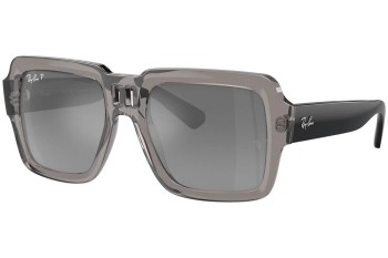 Sončna očala Ray-Ban RB4408 672582 Polarized Kvadratna Siva