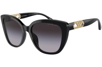 Sončna očala Emporio Armani EA4214U 53788G Cat Eye Črna