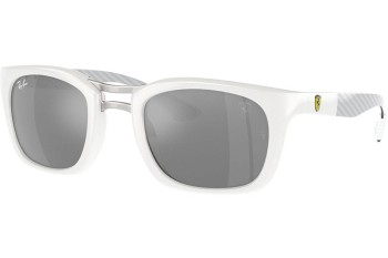 Sončna očala Ray-Ban RB8362M F6956G Kvadratna Bela