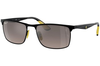 Sončna očala Ray-Ban RB3726M F0885J Polarized Pravokotna Črna