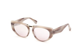 Sončna očala Max Mara MM0093 60G Cat Eye Bež