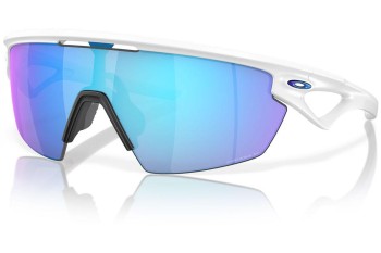 Sončna očala Oakley Sphaera OO9403-02 Polarized Enojna leča | Shield Bela