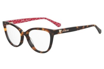 Očala Love Moschino MOL640 2VM Cat Eye Havana