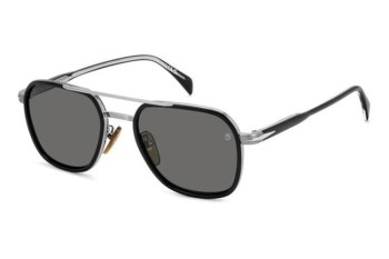 Sončna očala David Beckham DB1161/S 284/M9 Polarized Pravokotna Srebrna