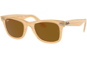 Sončna očala Ray-Ban Wayfarer Change Collection RB2140 140833 Kvadratna Rjava