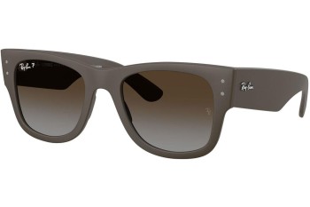 Sončna očala Ray-Ban RB4840S 6124T5 Polarized Kvadratna Rjava