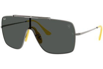 Sončna očala Ray-Ban RB3697M F03087 Enojna leča | Shield Siva