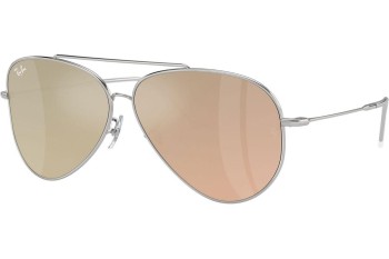 Sončna očala Ray-Ban Aviator Reverse RBR0101S 003/2O Pilotska Srebrna