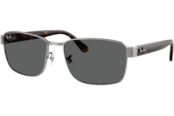 Sončna očala Ray-Ban RB3750 004/B1 Kvadratna Siva