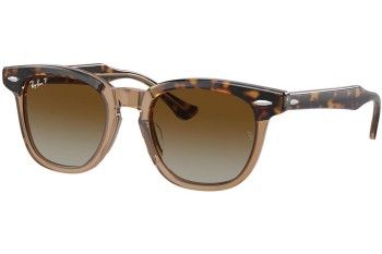 Sončna očala Ray-Ban Junior RJ9098S 7152T5 Polarized Kvadratna Havana