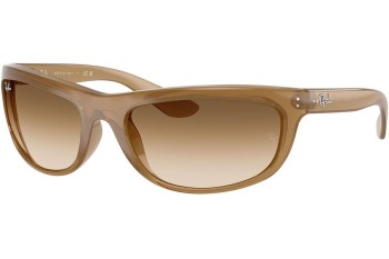 Sončna očala Ray-Ban Balorama RB4089 678951 Pravokotna Rjava