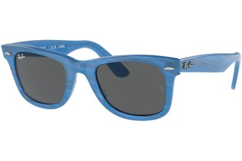 Sončna očala Ray-Ban Wayfarer RB2140F 1409B1 Kvadratna Modra