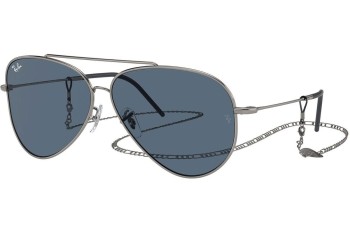 Sončna očala Ray-Ban Aviator Reverse RBR0101S 004/3A Pilotska Srebrna