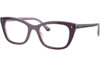 Očala Ray-Ban RX5433 8364 Cat Eye Vijolična