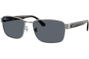 Sončna očala Ray-Ban RB3750 004/R5 Kvadratna Siva