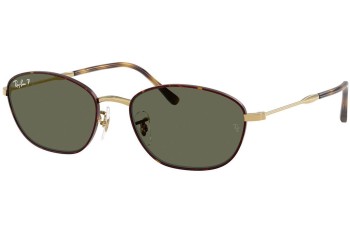 Sončna očala Ray-Ban RB3749 927358 Polarized Pravokotna Zlata