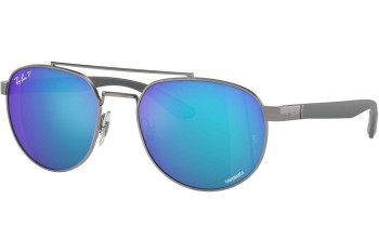 Sončna očala Ray-Ban RB3736CH 004/A1 Polarized Pravokotna Siva