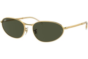 Sončna očala Ray-Ban RB3734 001/31 Ovalna Zlata