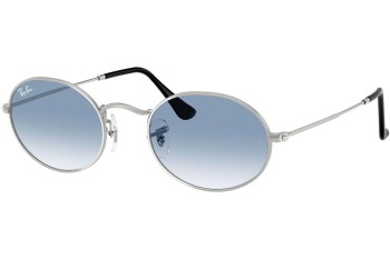 Sončna očala Ray-Ban Oval RB3547 003/3F Tiny Srebrna