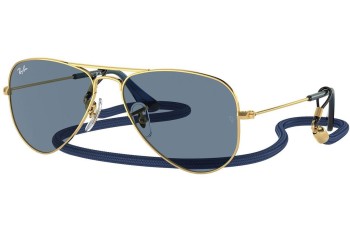 Sončna očala Ray-Ban Junior Aviator Junior RJ9506S 223/1U Pilotska Zlata