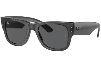 Sončna očala Ray-Ban Mega Wayfarer RB0840S 1406B1 Kvadratna Črna