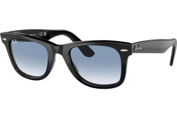 Sončna očala Ray-Ban Wayfarer RB2140F 901/3F Kvadratna Črna