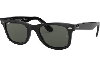 Sončna očala Ray-Ban Wayfarer RB2140F 901/58 Polarized Kvadratna Črna