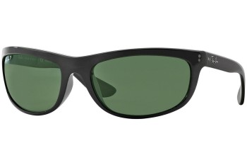 Sončna očala Ray-Ban Balorama RB4089 601/58 Polarized Pravokotna Črna