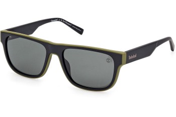 Sončna očala Timberland TB00025 02R Polarized Kvadratna Črna