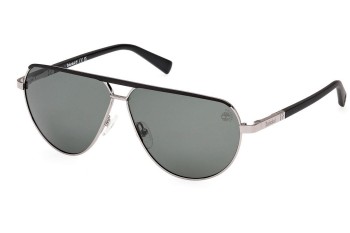 Sončna očala Timberland TB00028 08R Polarized Pilotska Srebrna