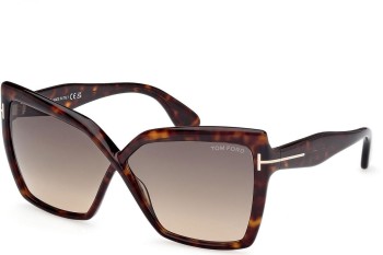 Sončna očala Tom Ford Fiore FT1195 52B Cat Eye Havana