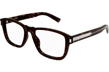 Očala Saint Laurent SL710OPT 002 Kvadratna Havana