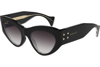 Sončna očala Gucci GG1704S 001 Cat Eye Črna