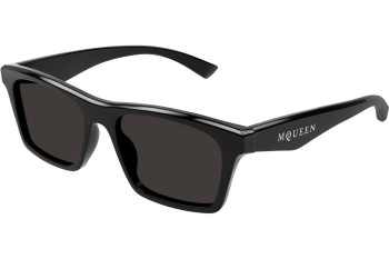 Sončna očala Alexander McQueen AM0472S 001 Kvadratna Črna