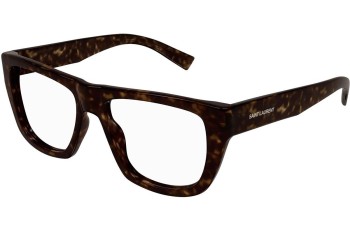 Očala Saint Laurent SL714 002 Kvadratna Havana