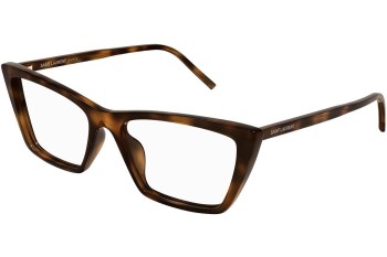 Očala Saint Laurent SL737MICATHINOPT 003 Cat Eye Havana