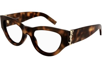 Očala Saint Laurent SLM94OPT 002 Cat Eye Havana