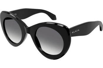 Sončna očala Azzedine Alaia AA0064S 002 Cat Eye Črna