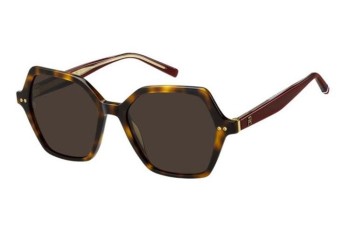 Sončna očala Tommy Hilfiger TH2213/S 05L/70 Cat Eye Havana