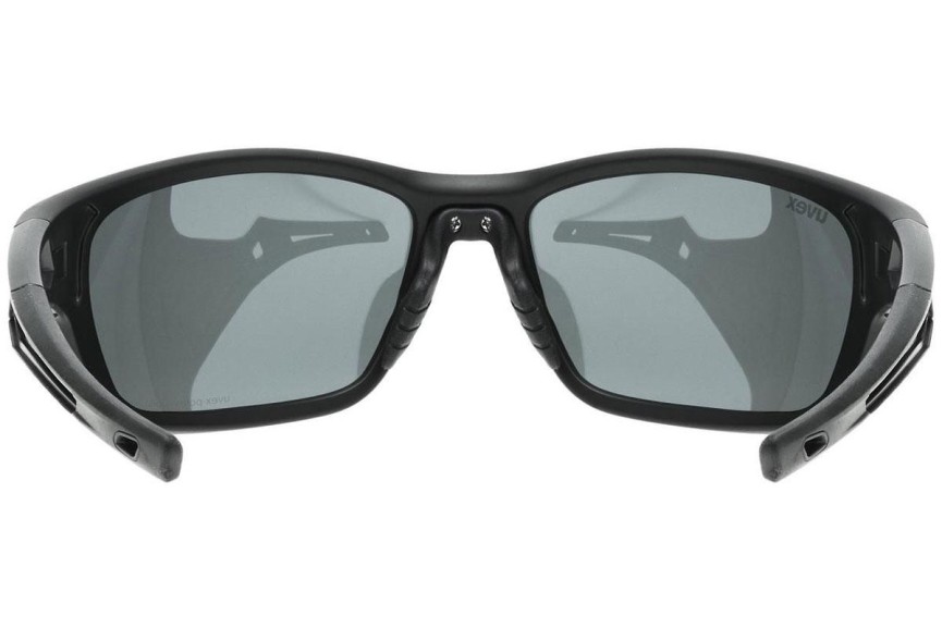 Sončna očala uvex sportstyle 232 P Black Mat S3 Polarized Pravokotna Črna