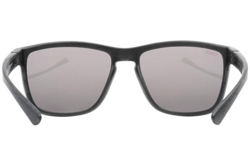 Sončna očala uvex lgl ocean 2 P Black Mat S3 Polarized Kvadratna Črna