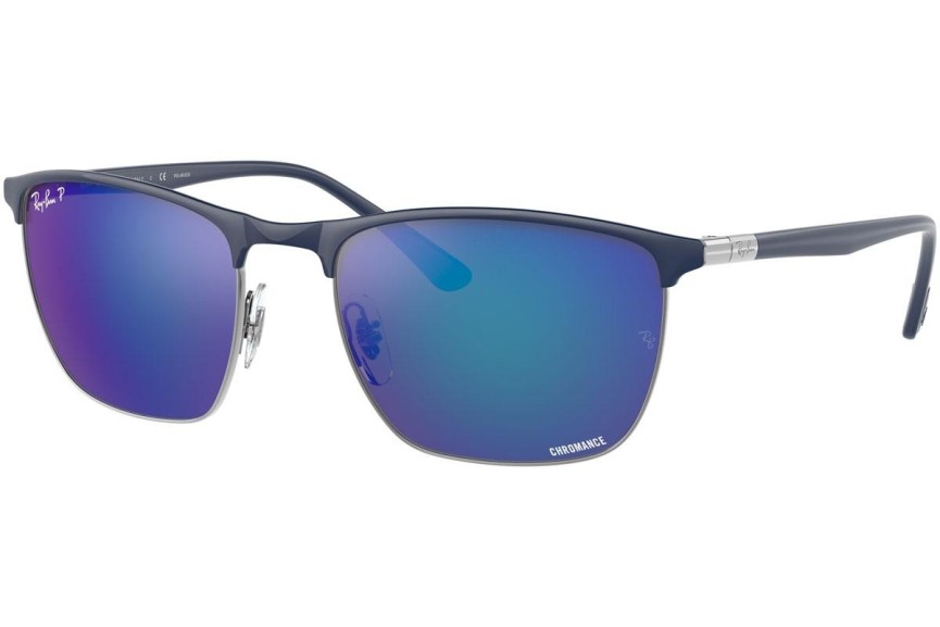 Sončna očala Ray-Ban Chromance Collection RB3686 92044L Polarized Kvadratna Modra