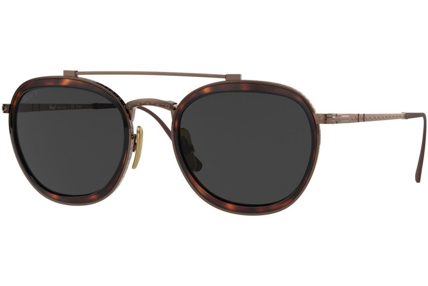 Sončna očala Persol PO5008ST 801648 Polarized Okrogla Havana