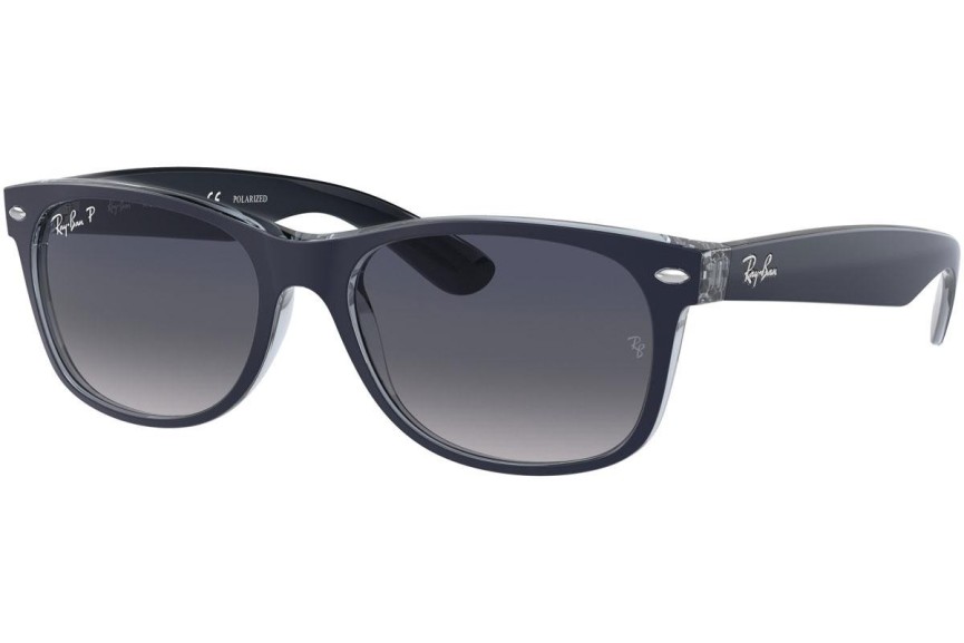 Sončna očala Ray-Ban New Wayfarer RB2132 660778 Polarized Kvadratna Modra