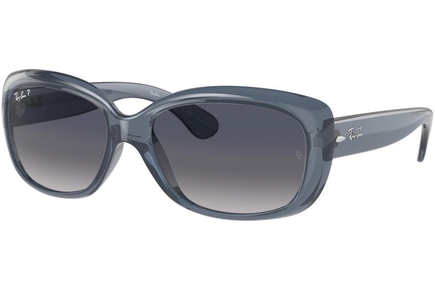 Sončna očala Ray-Ban Jackie Ohh RB4101 659278 Polarized Oversize Modra